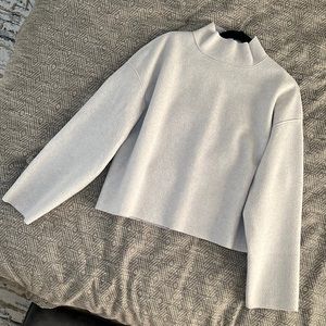 Mango Comfy Mock Turtleneck